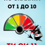 По скалата от 1 до 10 си 11