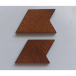 Логически пъзел симетрия две части